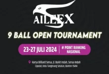 Hasil Aileex 9 Ball Open Tournament 2024: Comeback, Maman Mantra Memenangkan Lawan Agus Dragon Fighter