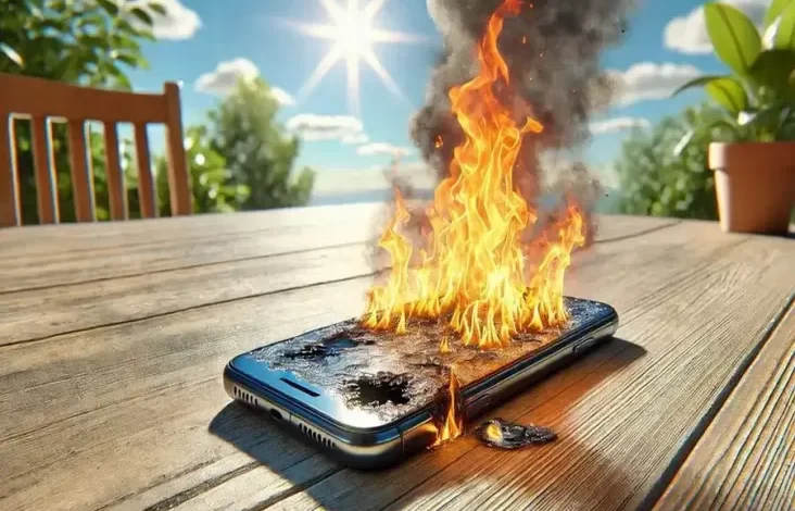 Musim Kemarau, Waspada Bahaya Ponsel Meledak