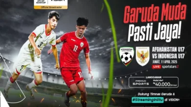 Semangat Terus Menyala! negara tanah Afghanistan vs Indonesia Streaming di dalam pada VISION+