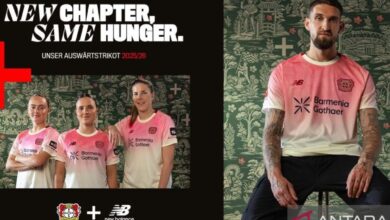 Bayer Leverkusen rilis jersi tandang terinpirasi dari Daerah Perkotaan Leverkusen