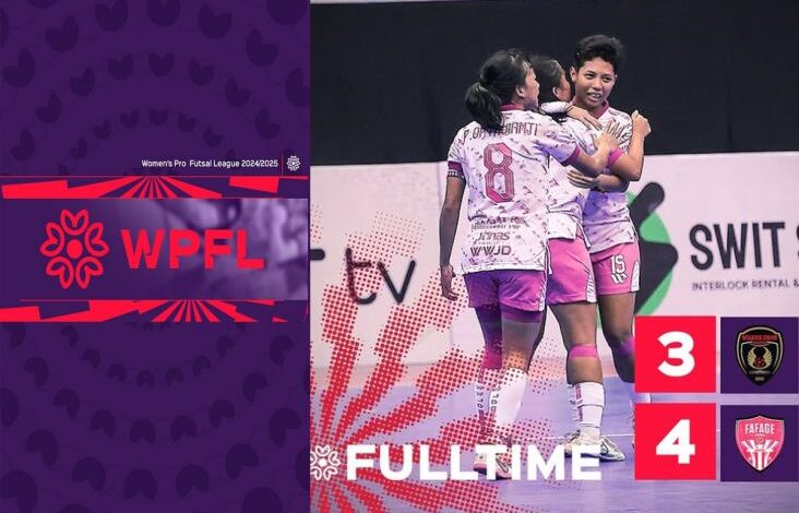 Hasil Kompetisi Futsal Profesional Putri 2025: Fafage Femeni Sikat Muara Enim United 4-3