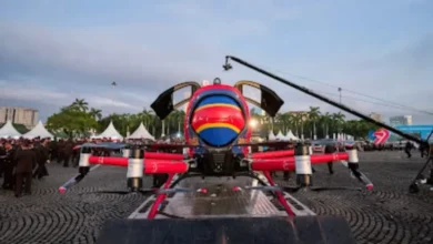 Membedah Teknologi EHang 216-S, Drone Patrol Otonom di Perayaan HUT Bhayangkara POLRI Ke-79