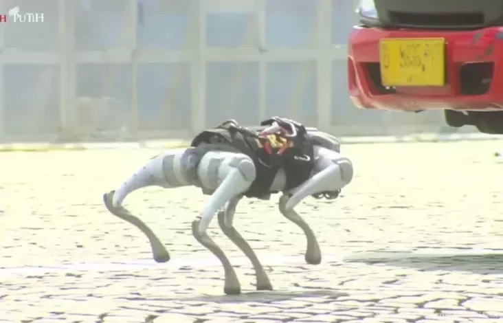 Harga Robot Anjing pada HUT Polri Rp3 Miliar, Xiaomi cuma Jual Rp29 Jutaan