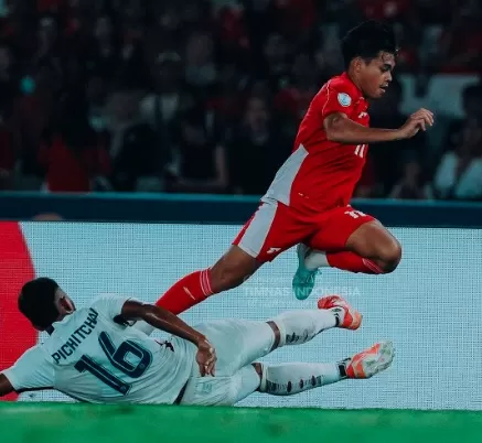 Timnas Indonesia U-23 vs Thailand Diwarnai Benturan Keras, Angka Kaca Mata pada Babak Pertama