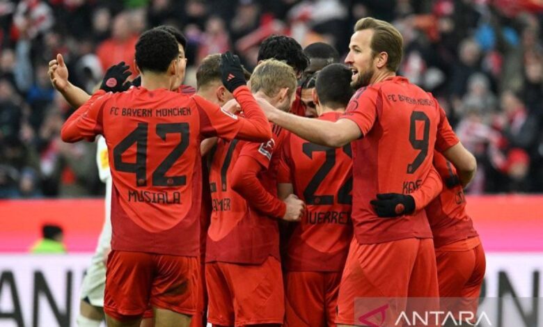 Berhasil 3-0 berhadapan dengan Bremen, Muenchen unggul 9 poin di area di puncak klasemen