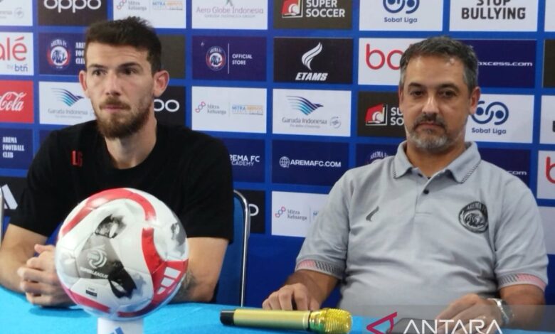 Marcos Santos janjikan Arema tampil beda ketika jamu PSBS di dalam pada kandang