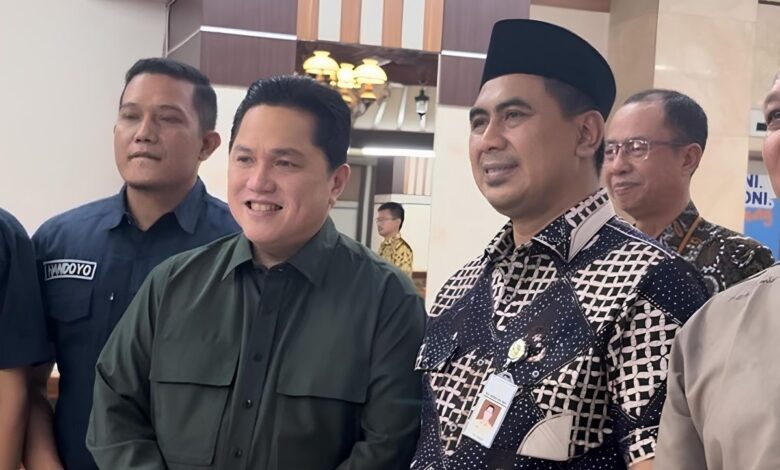 Erick Thohir: PSSI harus sejalan dengan visi pemerintah