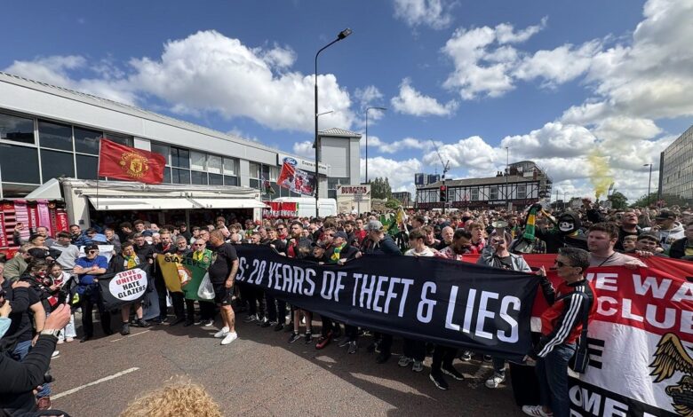 Suporter Manchester United akan gelar kejuaraan turnamen membantah di tempat pada laga kontra Arsenal