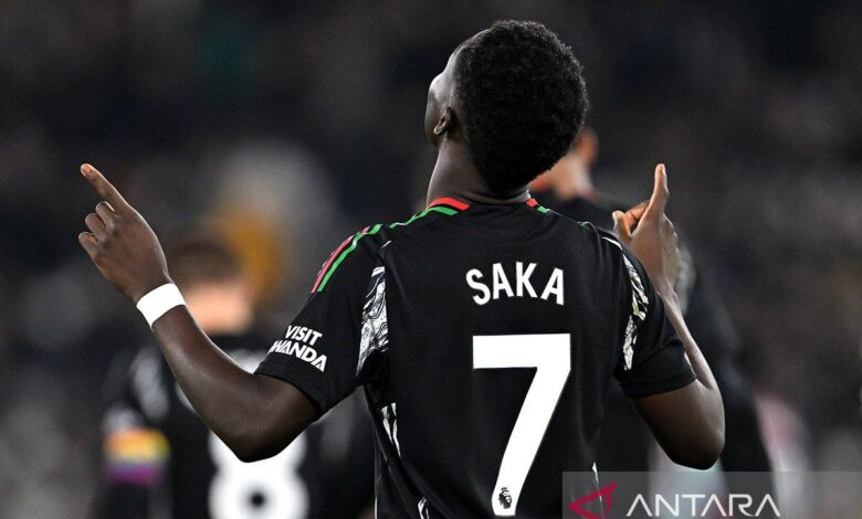 Bukayo Saka absen bela Arsenal hadapi Liverpool
