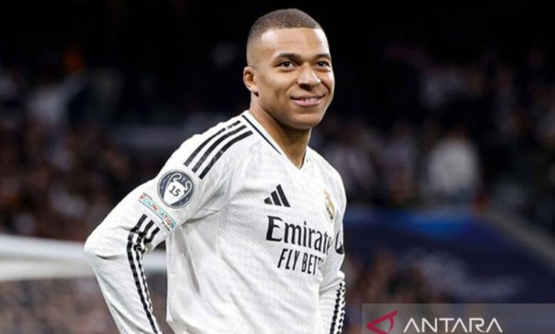 Cetak dua gol, Mbappe kembali antar Real Madrid raih kemenangan