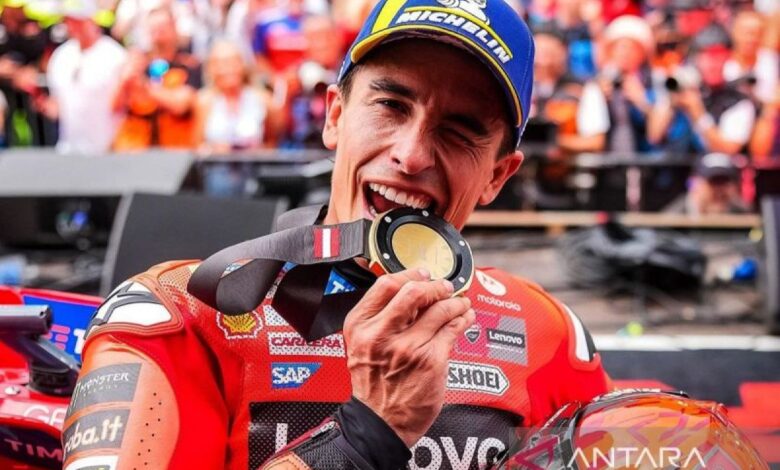 Marquez raih kemenangan ke-13 ketika juara Sprint MotoGP Hungaria
