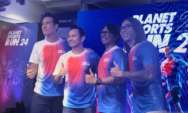 Planet Sports Run 2024 mengupayakan gaya hidup rakyat sehat juga terlibat