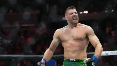 Bak David lalu Goliath, Duel Tatap Muka Chimaev vs Du Plessis Ungkap Perbedaan Ukuran Tubuh