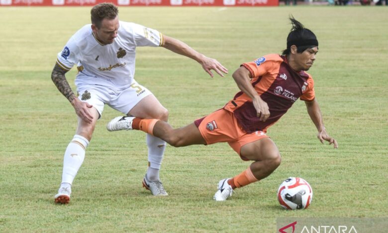 Borneo FC menang tipis satu gol tanpa balas berhadapan dengan Bhayangkara