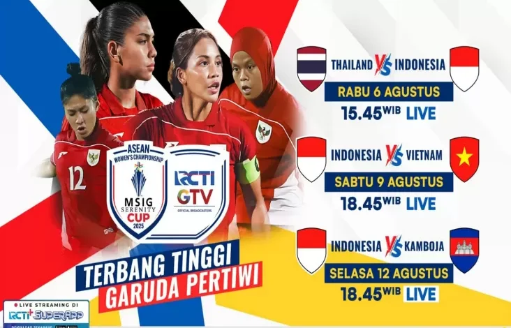 Garuda Pertiwi Siap Buktikan Taraf dalam area ASEAN Womens Championship MSIG Serenity Cup 2025