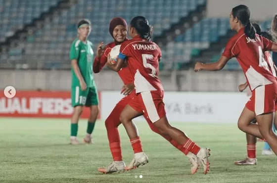 Klasemen Kualifikasi Piala Asia Wanita U-20: Indonesia Gagal Diterima Meski Tak Terkalahkan