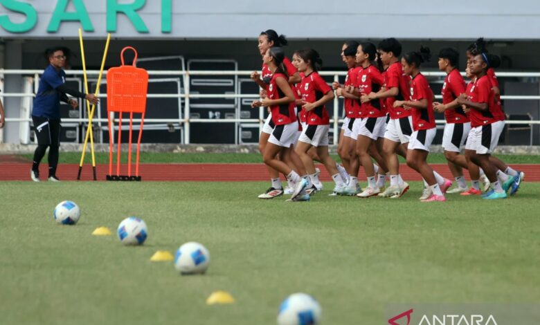 Timnas putri U-20 Indonesia tahan imbang Myanmar 2-2