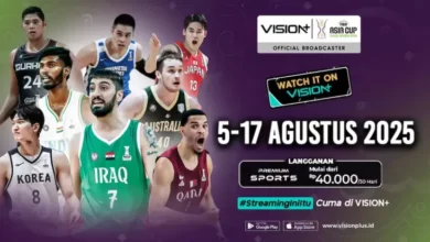 Streaming FIBA Asia Cup 2025, Hal ini adalah Jadwal dan juga juga Link Streaming pada VISION+