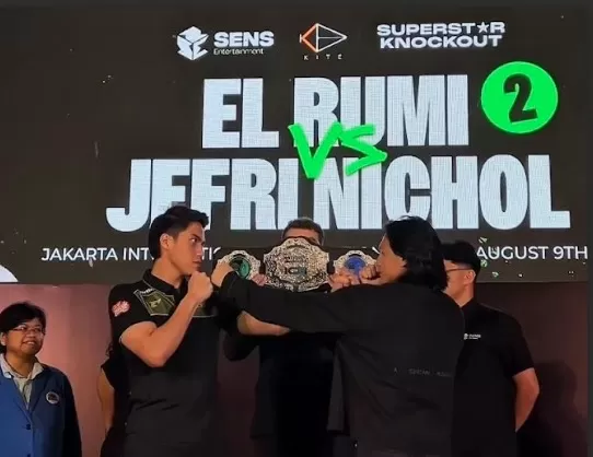 Superstar Knockout Digelar Besok, Sajikan 10 Laga Termasuk Duel El Rumi Vs Jefri Nichol