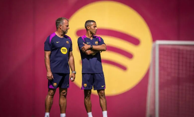 Thiago resmi kembali ke Barcelona sebagai asisten pembimbing Hansi Flick