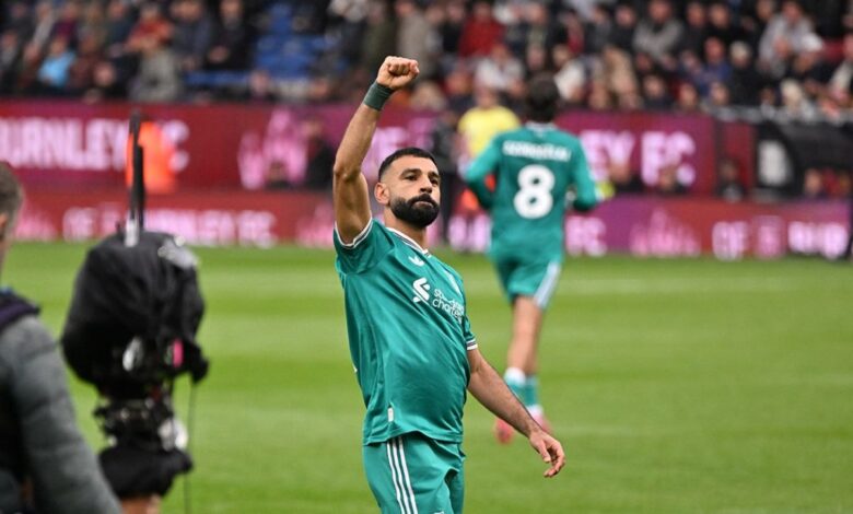 Liverpool menang dramatis satu-nol melawan Burnley berkat gol penalti Salah