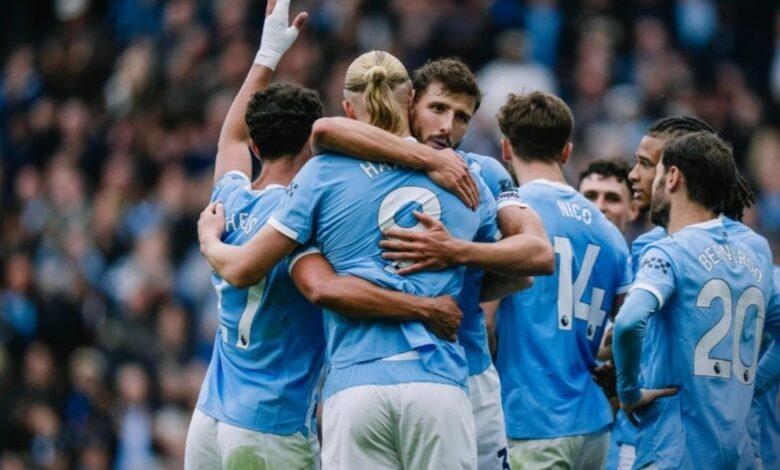 Haaland dua gol, Manchester City menang telak 5-1 menghadapi Burnley