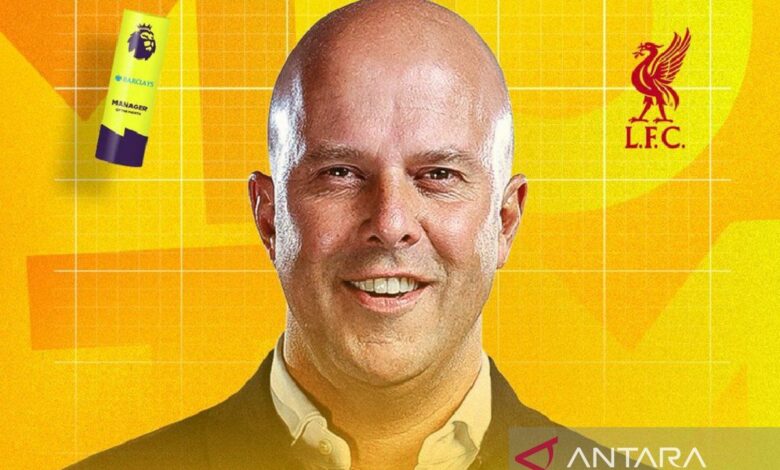 Arne Slot manajer Turnamen Inggris terbaik Agustus 2025