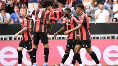 Monaco hajar Auxerre, Nice menang tipis melawan Nantes