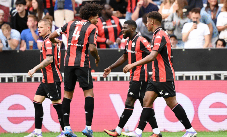 Monaco hajar Auxerre, Nice menang tipis melawan Nantes