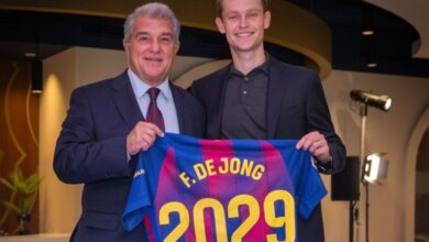 Frenkie de Jong resmi perpanjang kontrak pada Barcelona hingga 2029