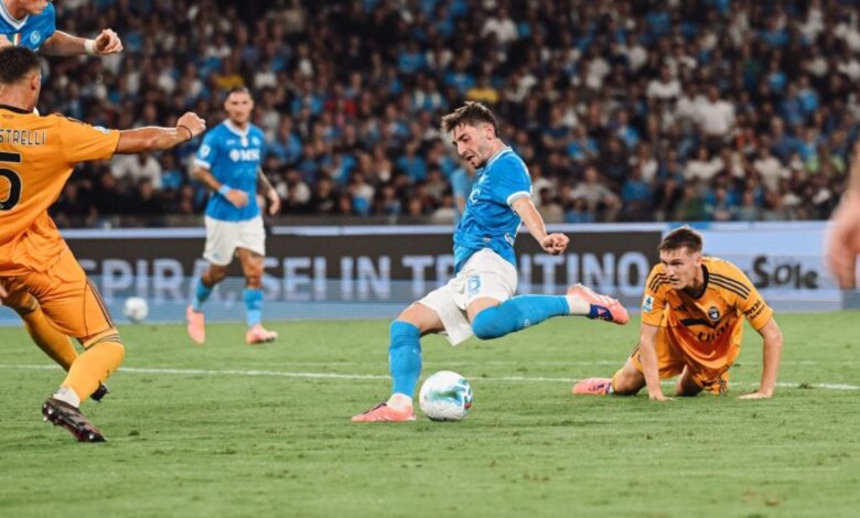 squad tim Napoli masih sempurna seusai amankan kemenangan 3-2 kontra Pisa