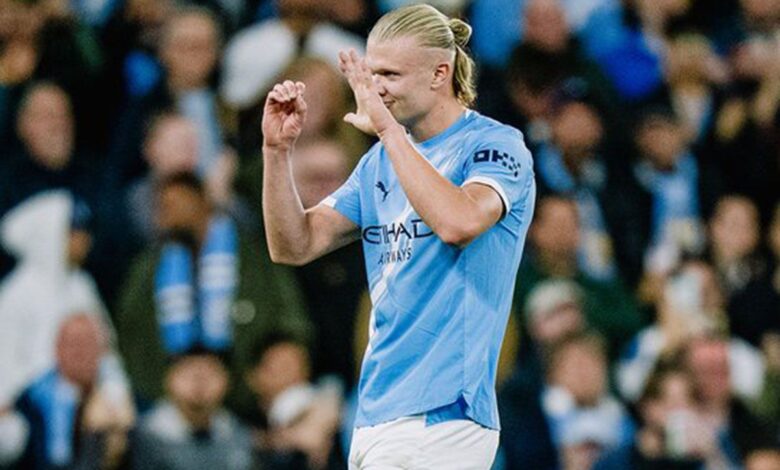 City ditahan Monaco, Haaland kecewa walau hampir samai rekor gol Messi