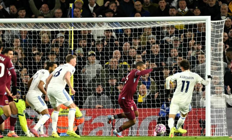 Leeds United loncat ke papan berada pada pasca hantam West Ham 2-1