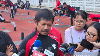 Timnas U23 untuk SEA Games latihan perdana hari terakhir pekan