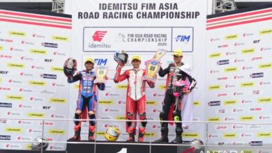 Para kontestan balap Astra Honda raih tiga podium pada pada ARRC Tanah Melayu 2025