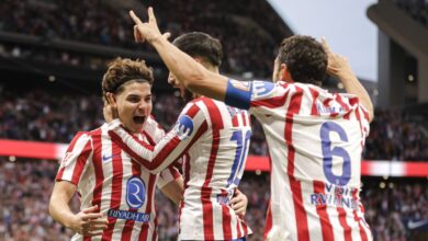 Atletico Madrid menang telak 3-0 berhadapan dengan Sevilla