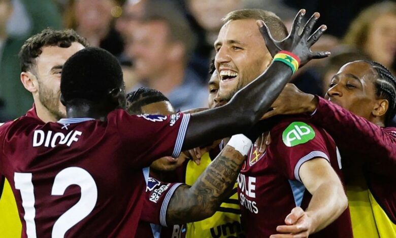 West Ham atasi Burnley, Klub sepak bola Klub sepak bola Everton taklukkan Klub sepak bola Klub sepak bola Fulham