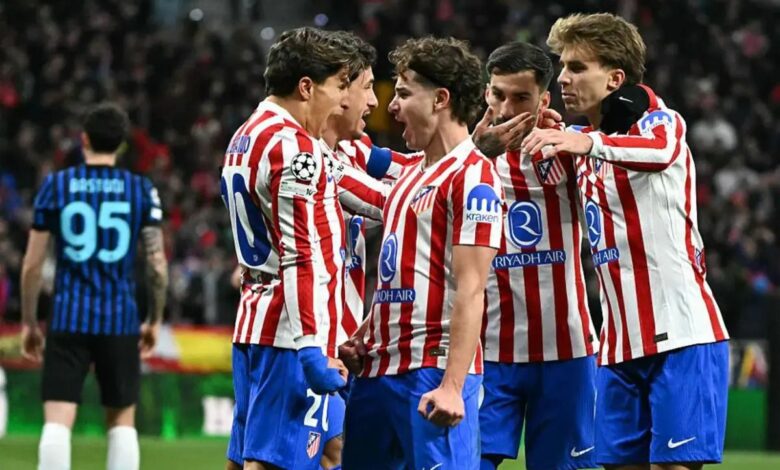 Gol dramatis Gimenez menangkan Atletico Madrid 2-1 berhadapan dengan Inter Milan