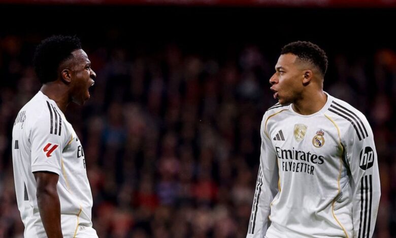 Kylian Mbappe cetak brace, Real Madrid libas Athletic Club 3-0