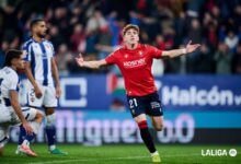 Taklukkan Levante, Osasuna menjauh dari zona degradasi