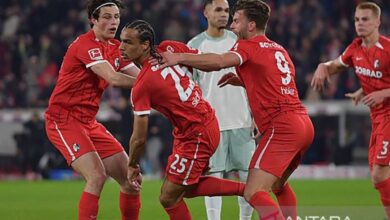 Drama tujuh gol berjalan pada waktu Freiburg tundukkan Wolfsburg 4-3