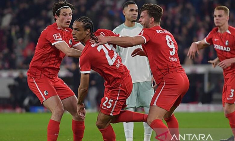 Drama tujuh gol berjalan pada waktu Freiburg tundukkan Wolfsburg 4-3