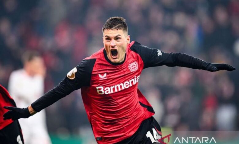 Leverkusen tundukkan Leipzig 3-1 untuk naik ke sikap ketiga