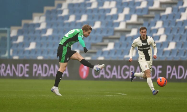 Jay Idzes tampil penuh pada waktu Sassuolo main imbang 1-1 lawan Parma