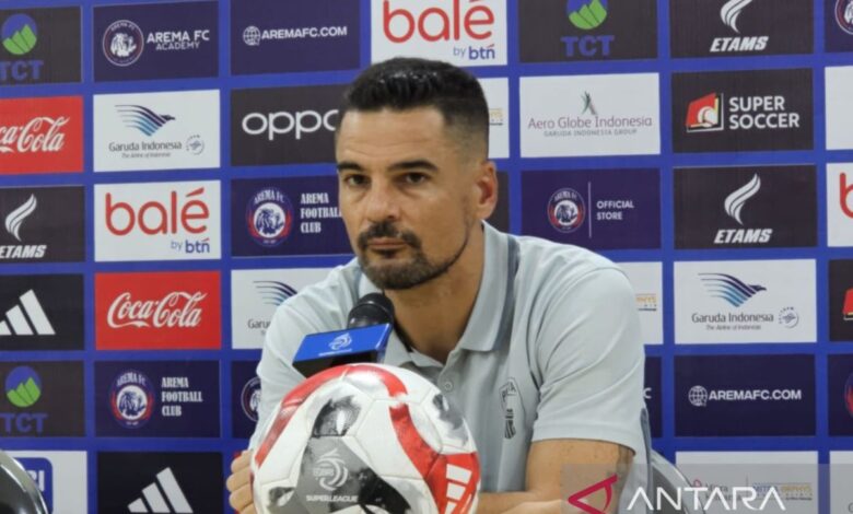 Pembimbing Persita puji perjuangan pemain tumbangkan Arema FC