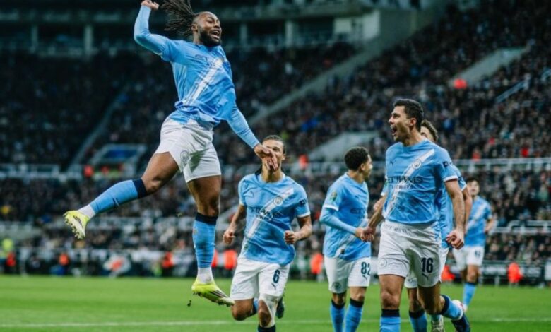 Cetak dua gol di dalam pada dua laga Manchester City, Semenyo puas