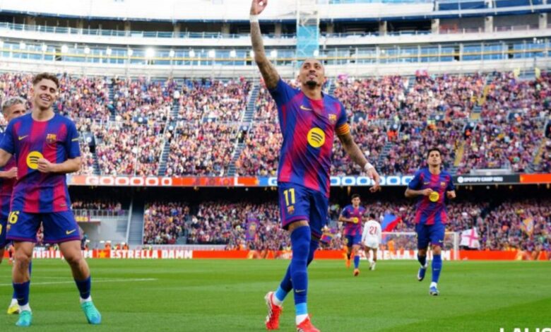 Klasemen Turnamen Spanyol: Barcelona terus unggul empat poin menghadapi Real