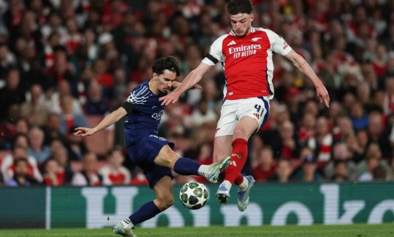 Rice pastikan Arsenal kekal pasukan yang digunakan kompak walau dikalahkan PSG