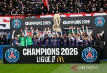 PSG masuk daftar regu yang tersebut digunakan sukses pertahanan peringkat juara Turnamen Champions
