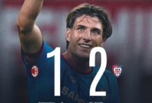 AC Milan gagal tampil Turnamen Champions setelahnya kalah 1-2 dari Cagliari